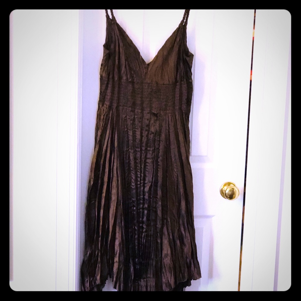 Express bronze dress